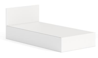 Ліжко 1 спальне 1,0 м "Тоскана" ДСП (ш.1000 / в.650 / г.2052)